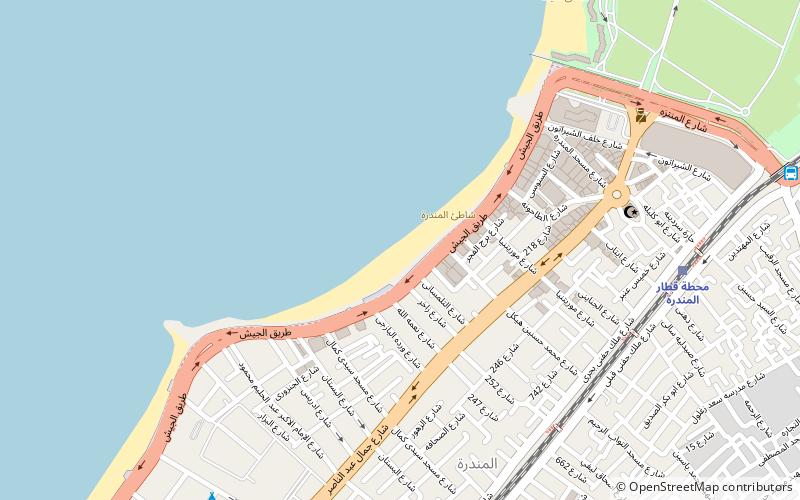 mandara beach aleksandria location map