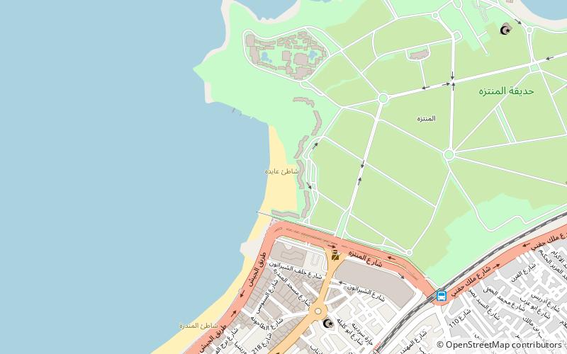 aida beach aleksandria location map