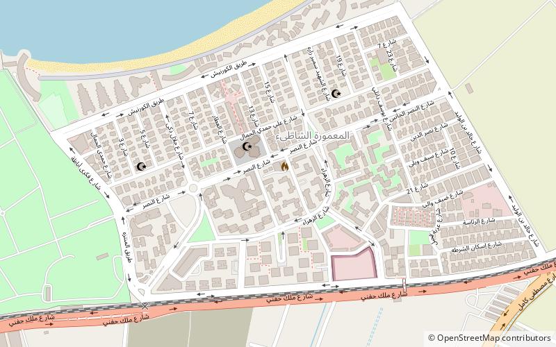 El Maamora Beach location map