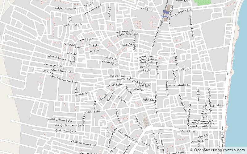 Rosette location map