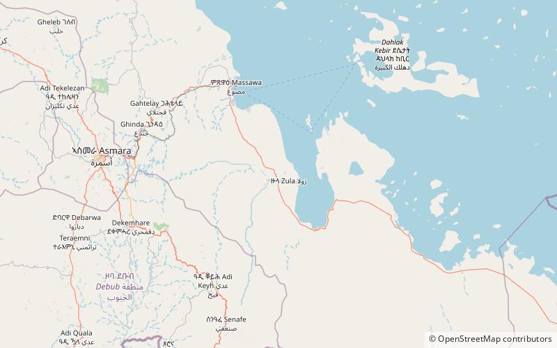 Adulis location map