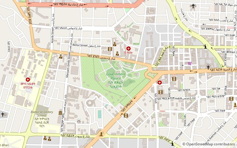 Asmara President's Office location map