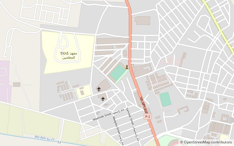 estadio cicero asmara location map