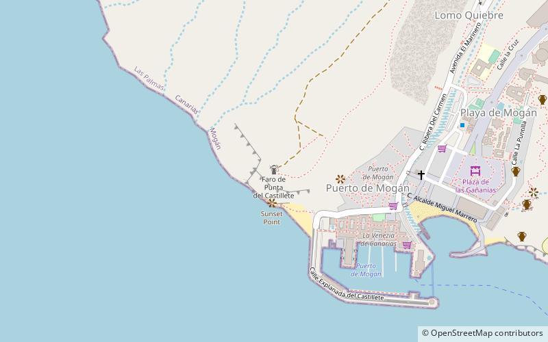 Faro de Punta del Castillete location map