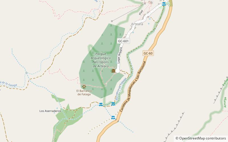 Parque Arqueológico Necrópolis de Arteara location map