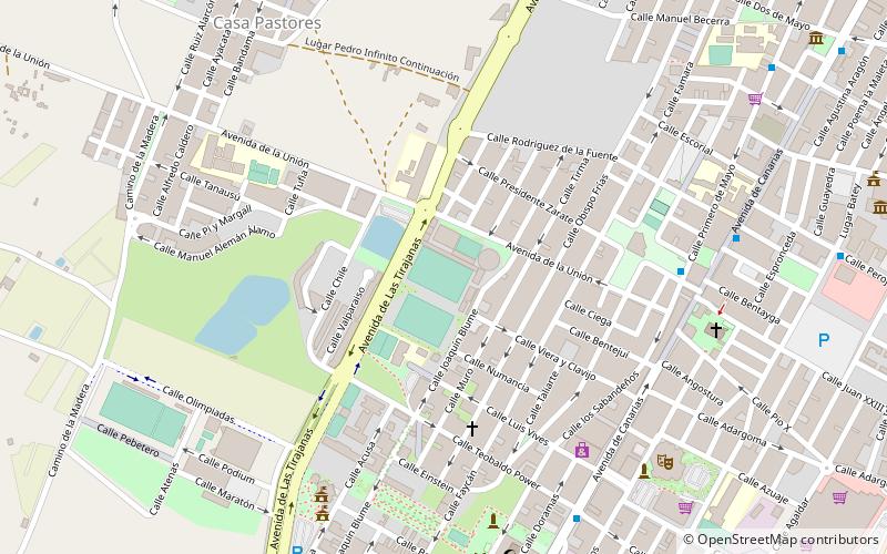 Stade municipal de Vecindario location map