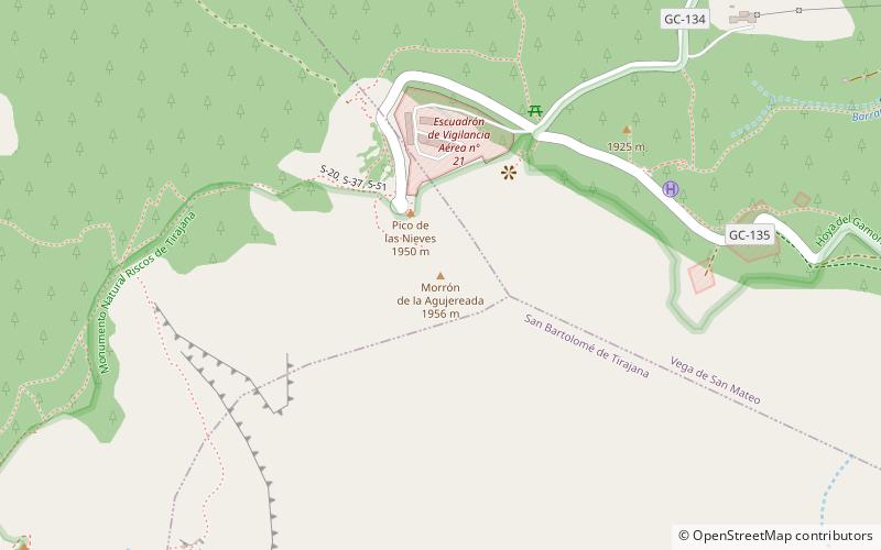Morro de la Agujereada location map