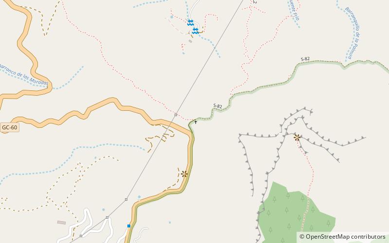 cruz de timagada gran canaria location map