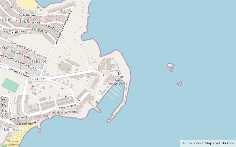 Faro de la Punta de Melenara location map
