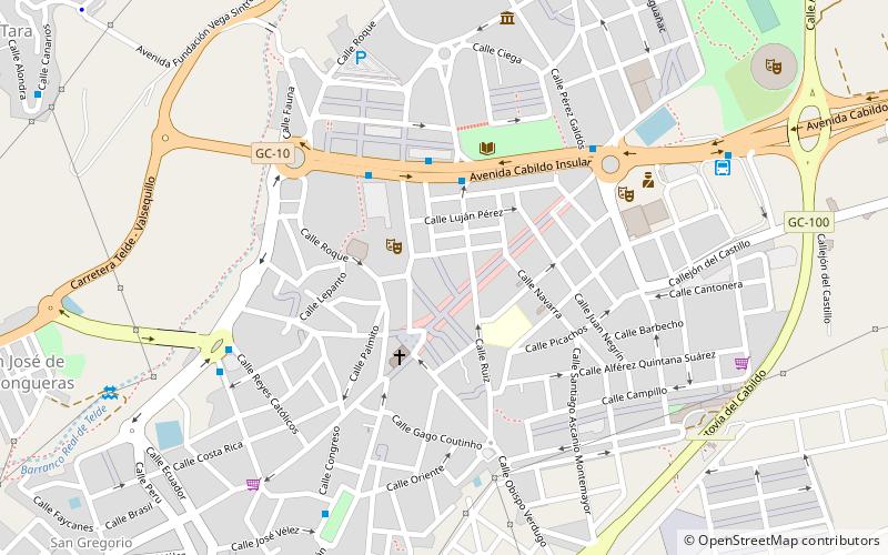 Calle Barbería location map