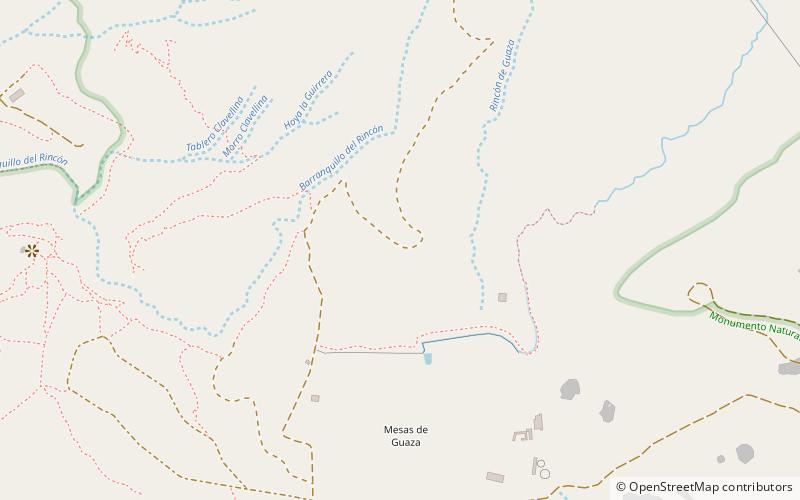 Monumento Natural de la Montaña de Guaza location map