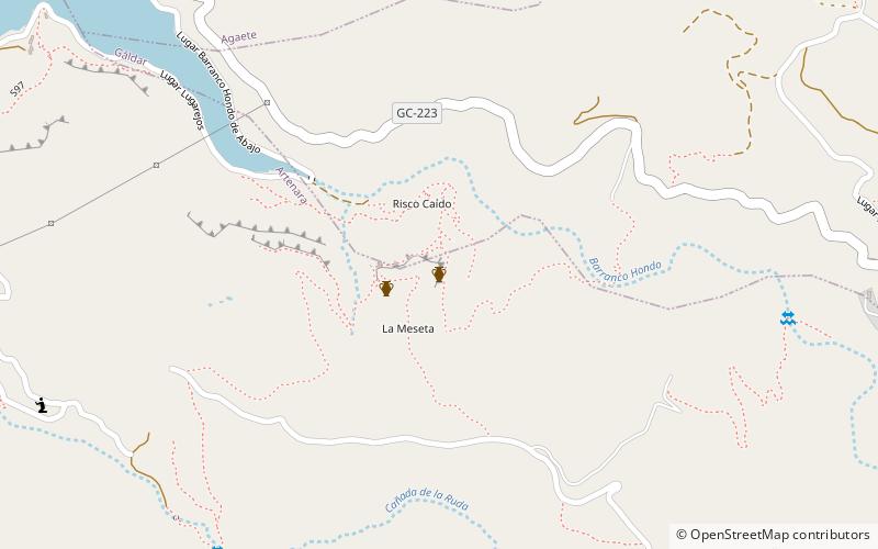 Risco Caído location map