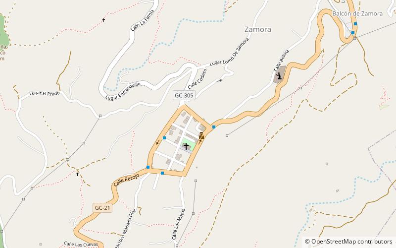 valleseco gran canaria location map
