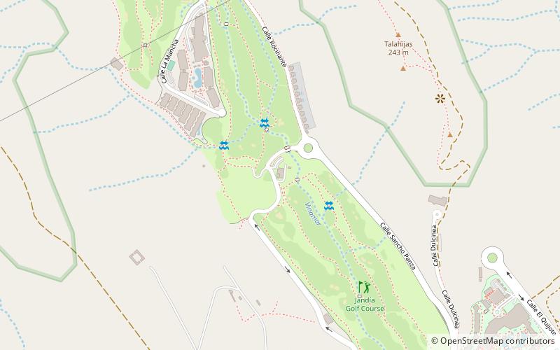 Jandía Golf Course location map