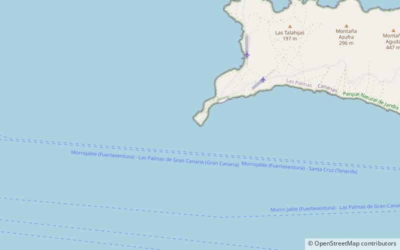 Punta Jandía Lighthouse location map