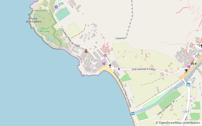 carretera playa de ingles la gomera location map