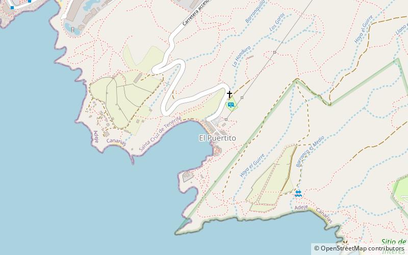 El Puertito location map