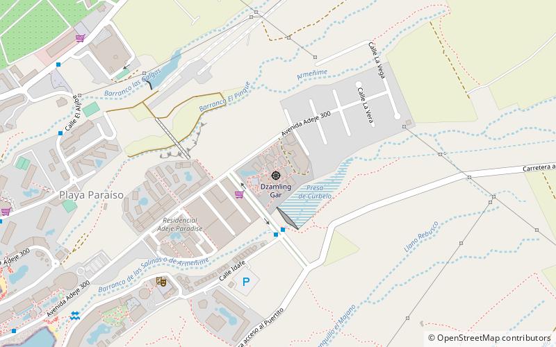 Dzamling Gar Dzogchen Community location map