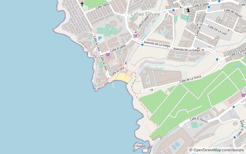 Playa de Ajabo location map