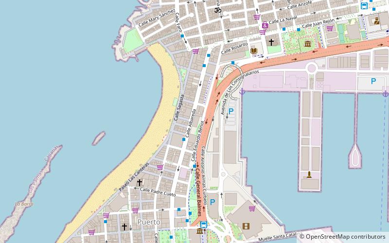 Woermann Tower location map