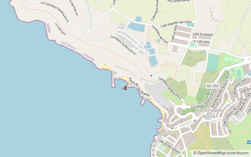 playa el muelle gran canaria location map