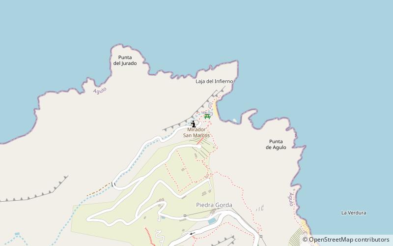 playa san marcos la gomera location map
