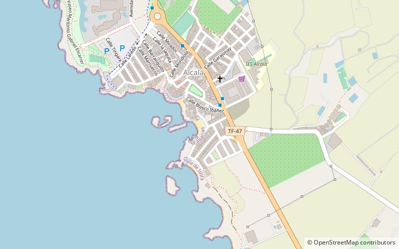 Playa de Alcalá location map
