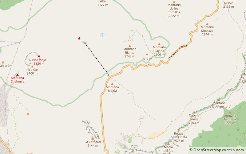 Parque Nacional del Teide location map
