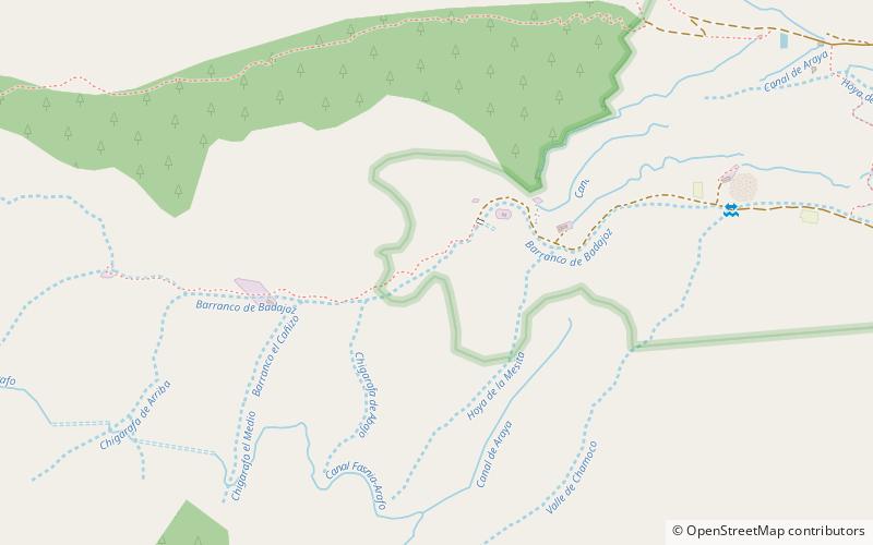 Ravin de Badajoz location map