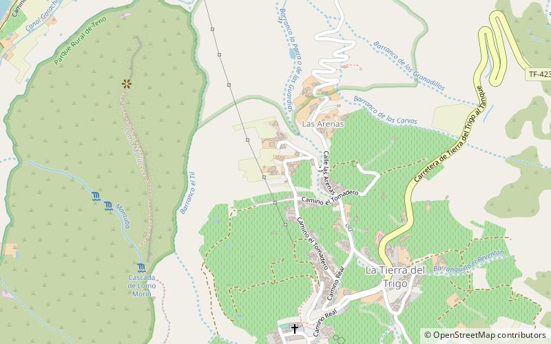 El Tanque location map