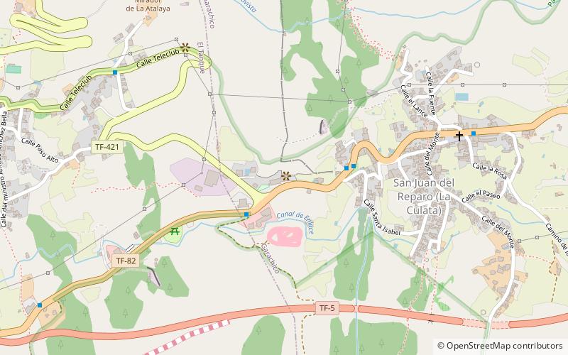 mirador de garachico location map