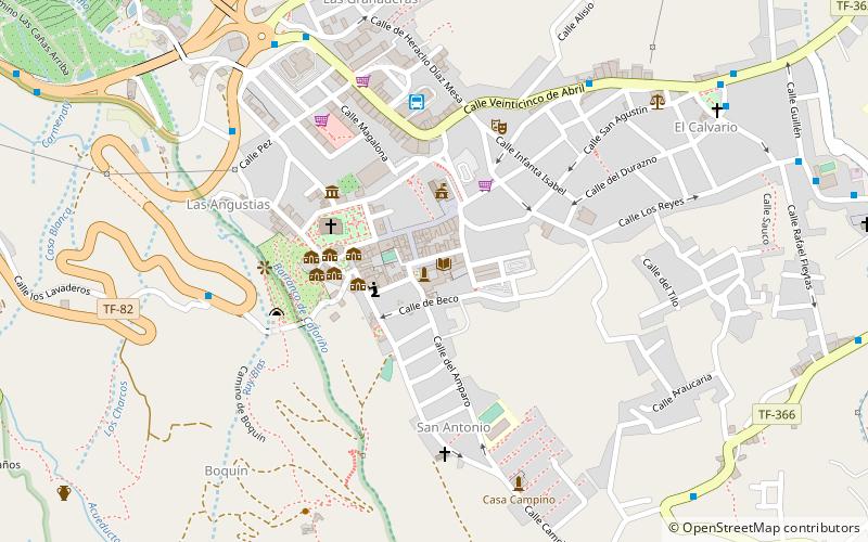 convento de san francisco icod de los vinos location map