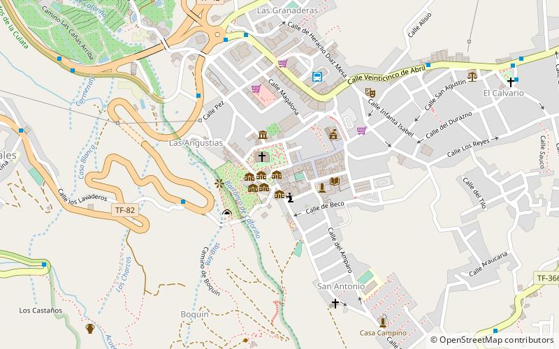 casa lorenzo caceres icod de los vinos location map
