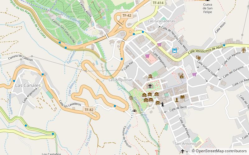 molino de agua de las angustias icod de los vinos location map
