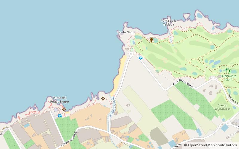 Playa de las Arenas location map