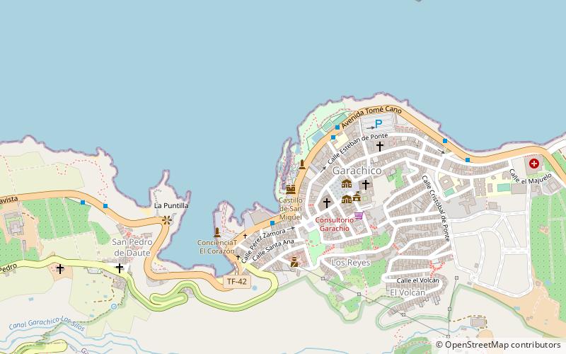 El Caletón location map