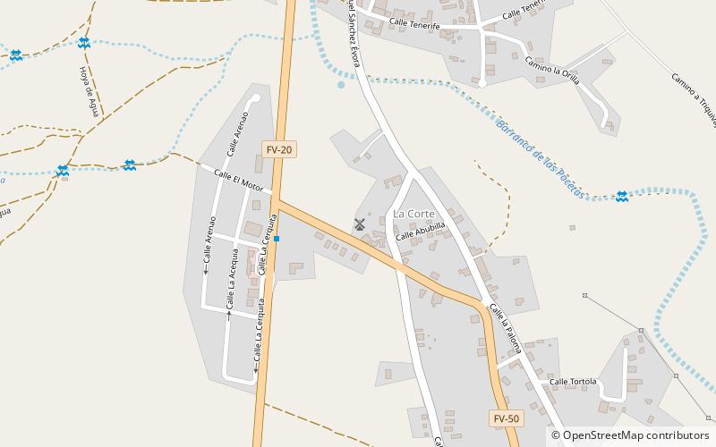 Molino de la Corte location map