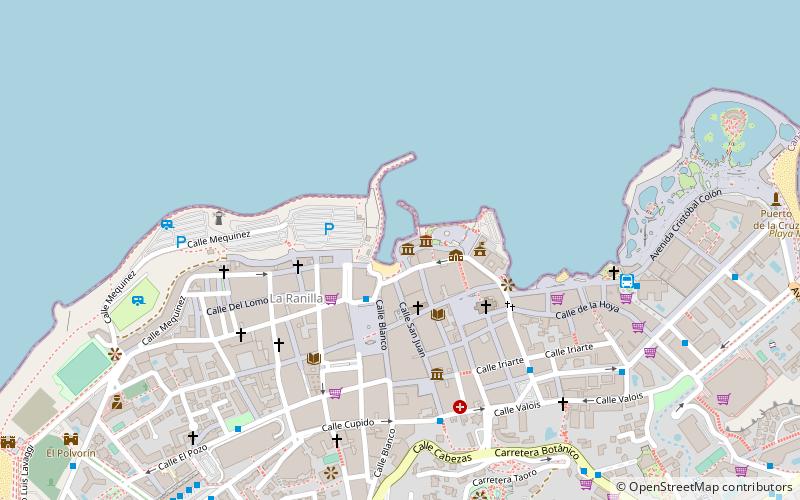museo de arte contemporaneo eduardo westerdahl puerto de la cruz location map