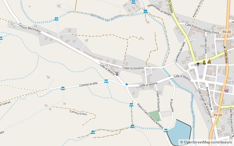Molino del Durazno location map