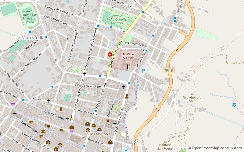 Plaza del Cristo de La Laguna location map