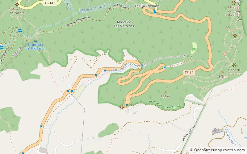 menceyato de taoro san cristobal de la laguna location map