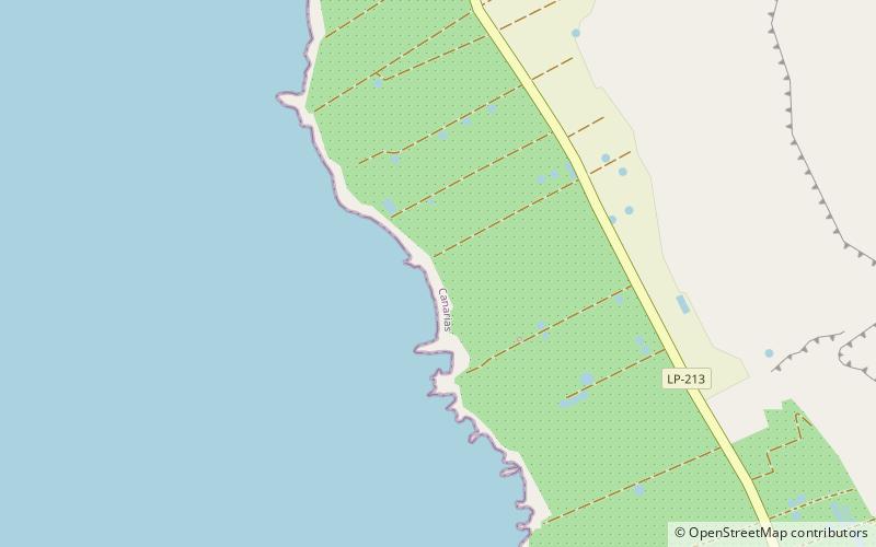Geschützte Landschaften auf La Palma location map
