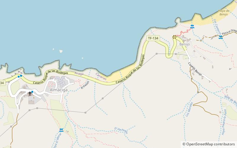 Playa de Almáciga location map
