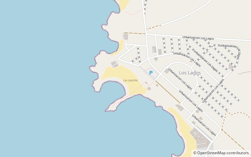 la concha fuerteventura location map