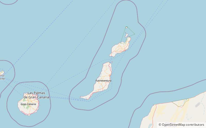 Tostón Lighthouse location map