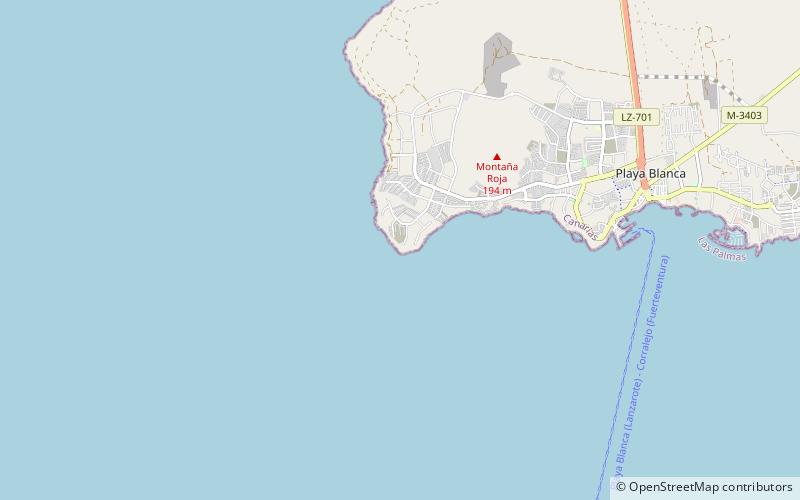 Faro de Pechiguera location map
