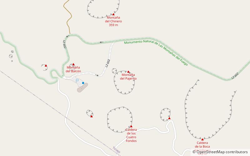 Parc naturel de Los Volcanes location map