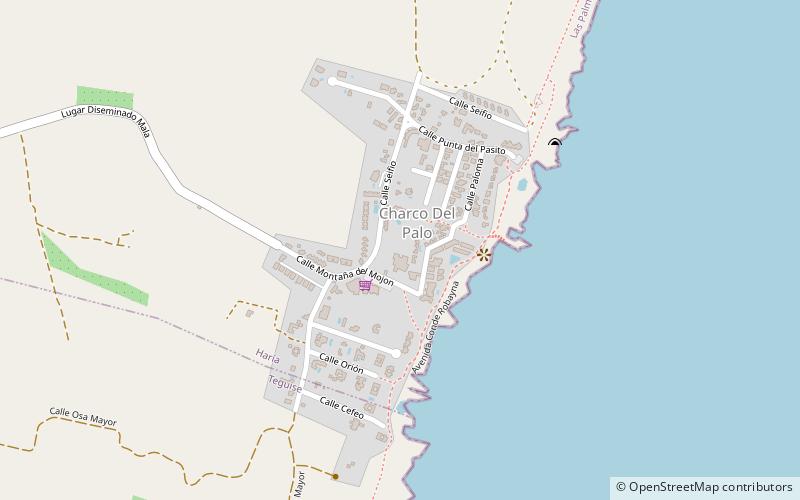 Charco del Palo location map