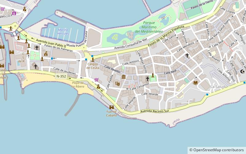 Museum of Ceuta location map