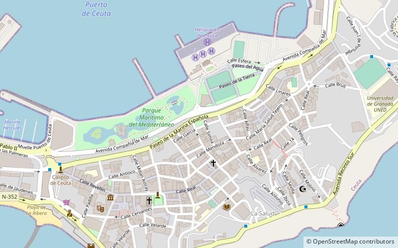 Baño árabe de la plaza de la Paz location map